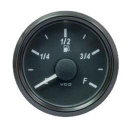 VDO Tank Level Gauge Singleviu 52mm 3 180 Ohm 12/24v