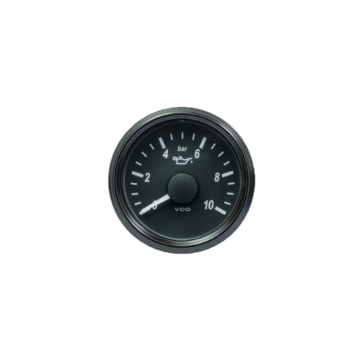 VDO Pressure Gauge Singleviu 52mm 10 Bar Oil 12V/24V (gauge Only)