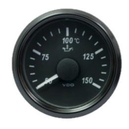 VDO Temperature Gauge Singleviu 52mm 150c 12/24v (gauge Only)