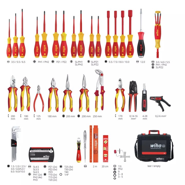 Wiha WIH9300702 Workshop Toolkit 83Piece