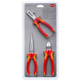 Knipex KPX003130BKV03 Electricians Set 3PC VDE