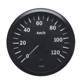 VDO Speedometer Cockpit Vis 140mm 24V 125km/h