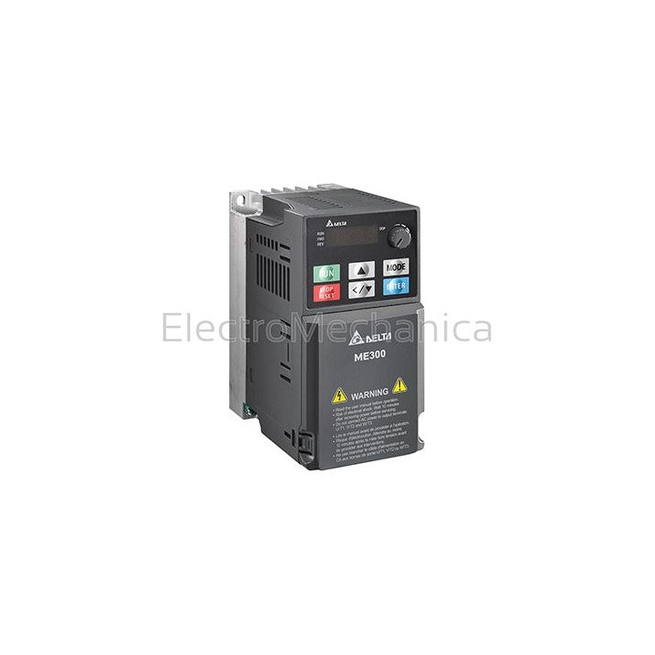 Delta VFD1A5ME43ANN 400W 3Phase 380-480VAC AC Motor Drive