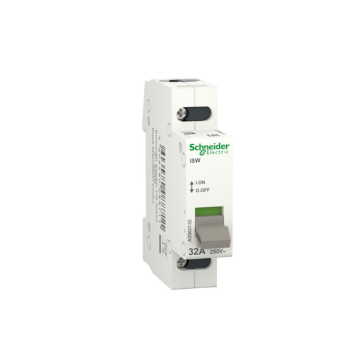 Schneider A9S60132 ISW 1P 32A 415V Isolator