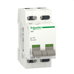 Schneider A9S60332 ISW 3P 32A 415V Isolator