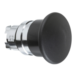 Schneider ZB4BC2 Black Mushroom Push Button Head