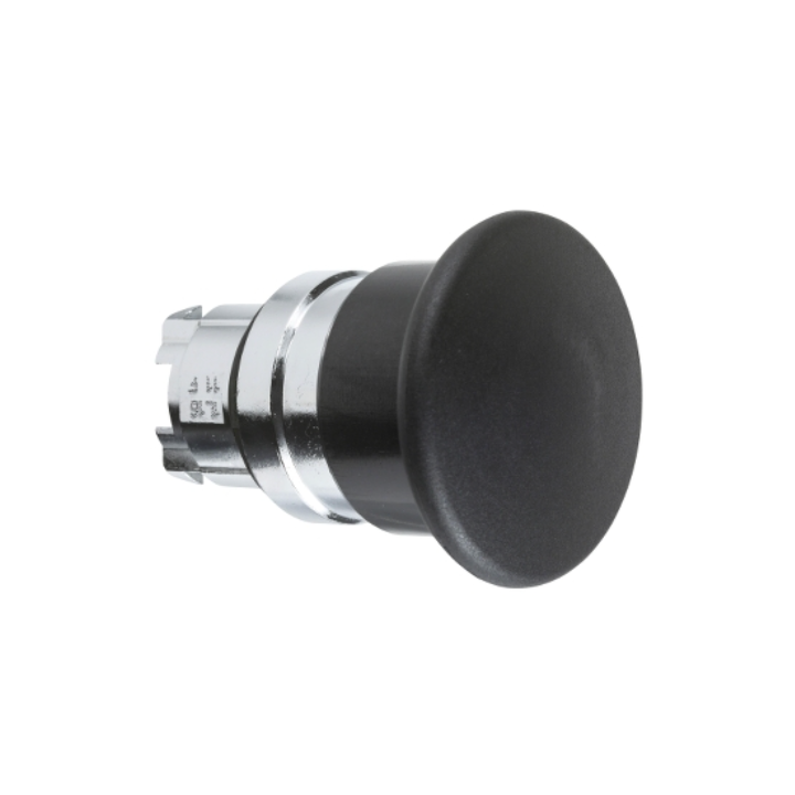Schneider ZB4BC2 Black Mushroom Push Button Head
