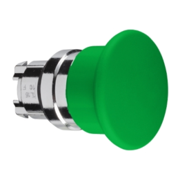 Schneider ZB4BC3 Green Mushroom Push Button Head