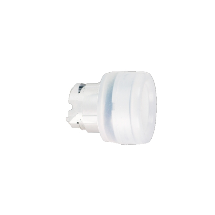 Schneider ZB4BP1 White Push Button Flush Head Booted