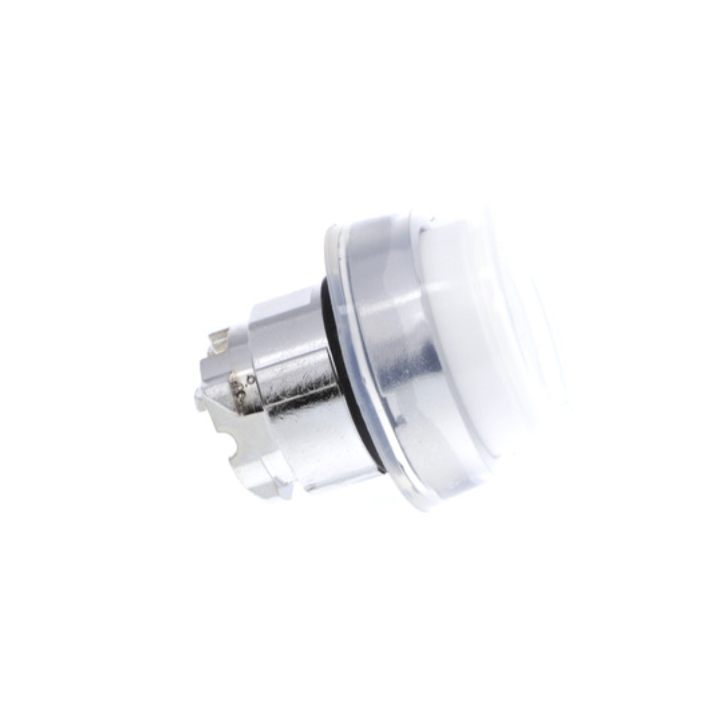 Schneider ZB4BP1 White Push Button Flush Head Booted