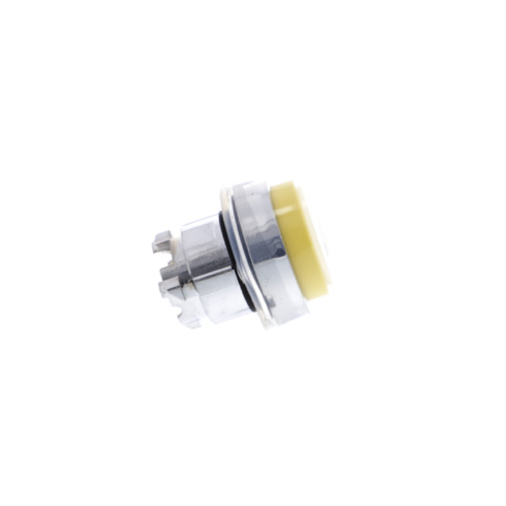 Schneider ZB4BP5 Yellow Push Button Flush Head Booted