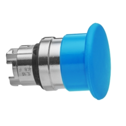 Schneider ZB4BC6 Blue Mushroom Push Button Head
