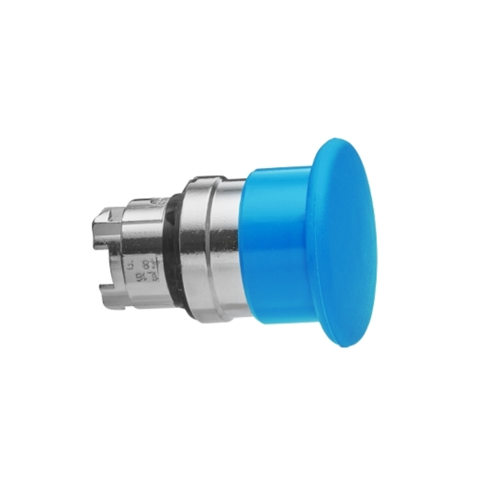 Schneider ZB4BC6 Blue Mushroom Push Button Head