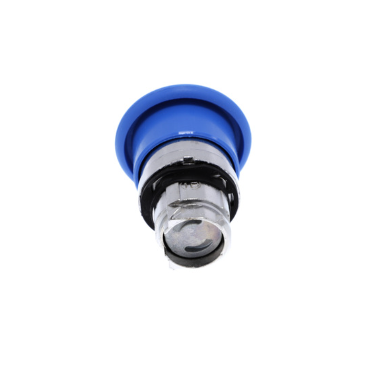 Schneider ZB4BC6 Blue Mushroom Push Button Head