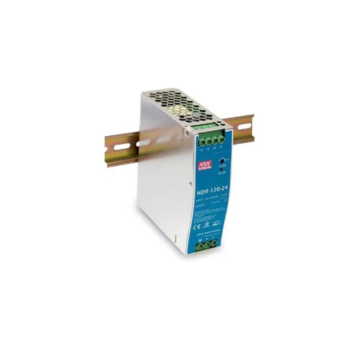Mean Well NDR-120-24 120W 24VDC 1PH Power Supply