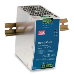 Mean Well NDR-240-24 240W 24VDC 1PH Power Supply