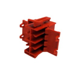 Tachograph 1318/1390 Housing 8 Pin Red