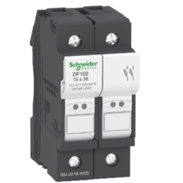 Schneider DF102 32A 2Pole 10X38MM Fuse Holder