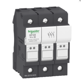 Schneider DF103 32A 3Pole 10X38MM Fuse Holder