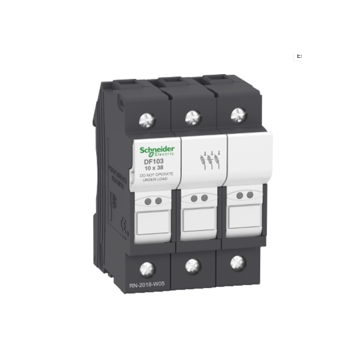 Schneider DF103 32A 3Pole 10X38MM Fuse Holder