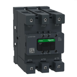 Schneider LC1D115ABNE Contactor TeSys Deca 115A 3P 24-60V ACDC Everlink