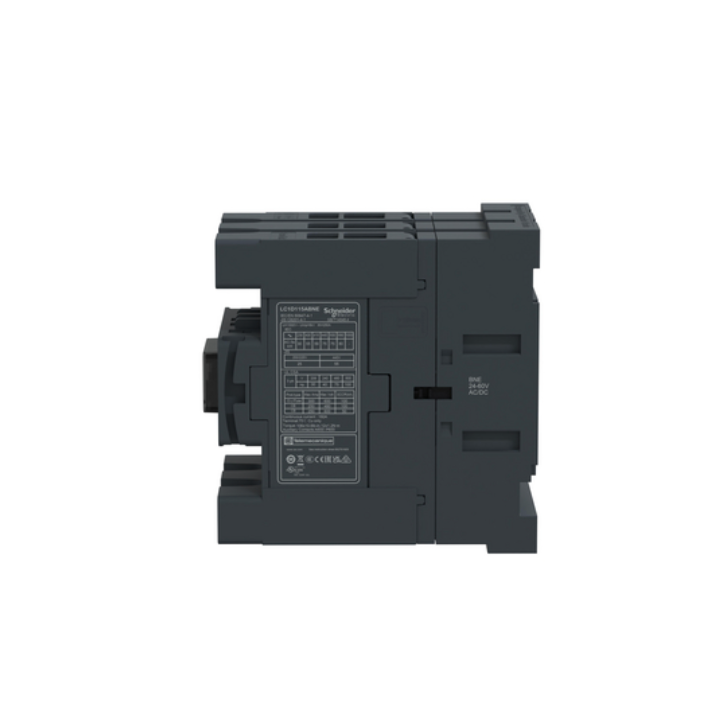 Schneider LC1D115ABNE Contactor TeSys Deca 115A 3P 24-60V ACDC Everlink