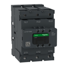 Schneider LC1D115A6EHE Contactor TeSys Deca 115A 3P 48-130V ACDC Everlink