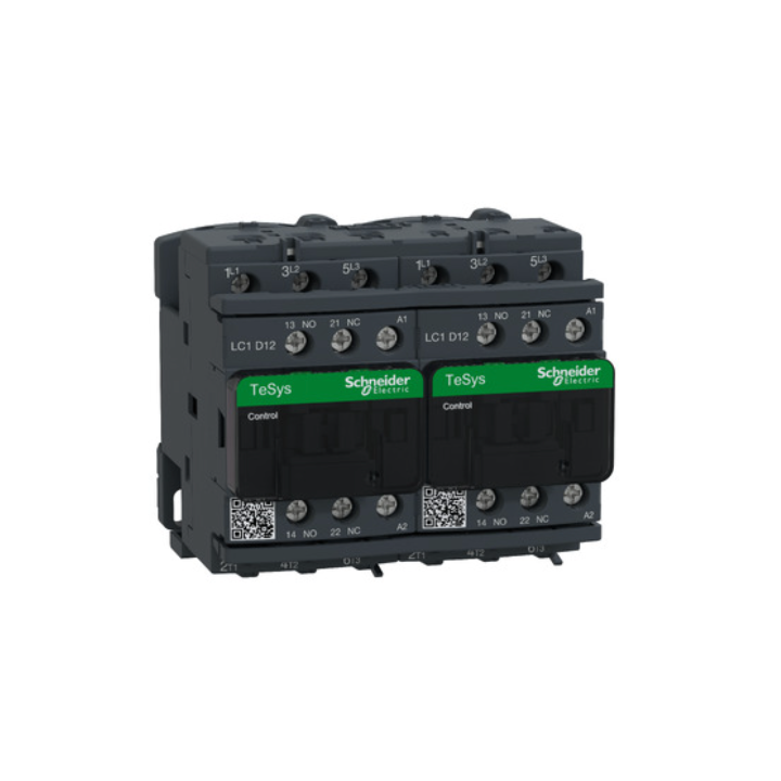 Schneider LC2D12F7 D Reversing Contactor 12A AC3 110VAC Coil