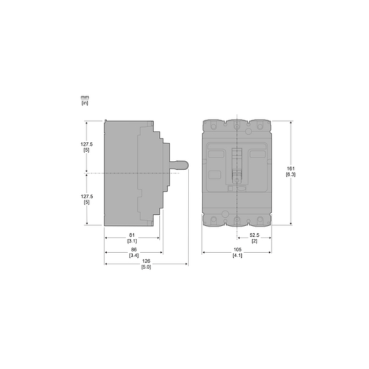Schneider C253250S NSX250NA 3P 250A Switch Disconnector