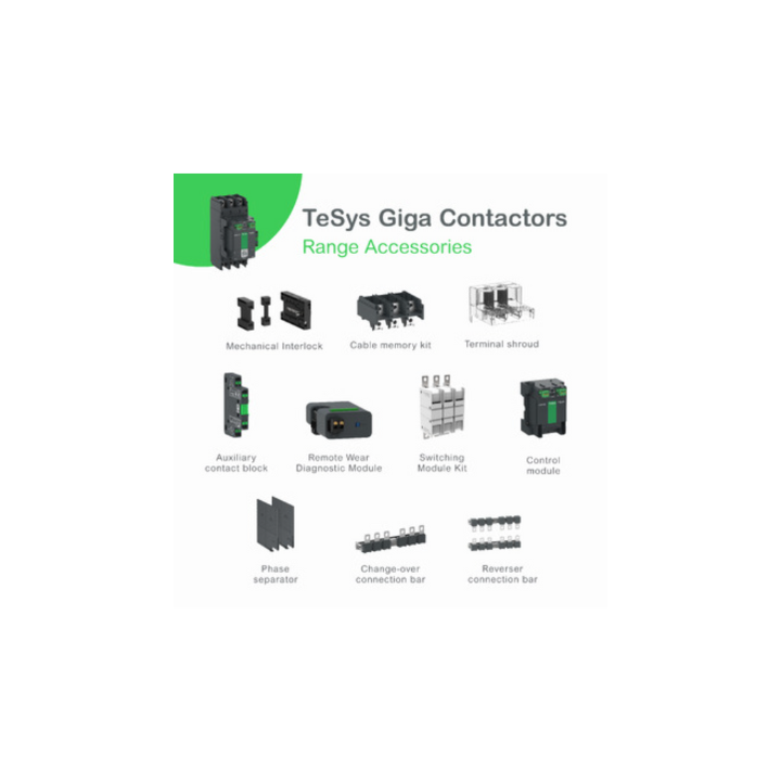 Schneider LC1G265LSEA 265A 3P Adv200-500V ACDC Contactor TeSys Giga