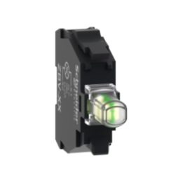 Schneider ZBVG1 LED Block 110V White
