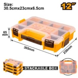 INGCO PBX1211 PLASTIC ORGANISER 30.5X23X6.5CM