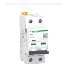 Schneider A9F75202 C60N 2P 2A D CURVE 10KA