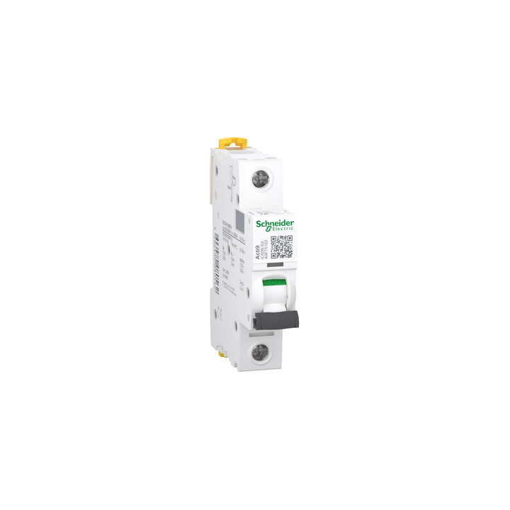 Schneider A9F75106 C60N 1P 6A D CURVE 10KA