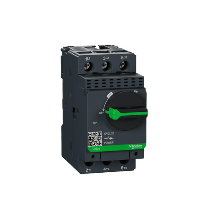 Schneider GV2L20 Motor Circuit Breaker Magnetic 18A