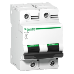 Schneider A9N60712 C120A 2P 100A C Curve 6kA BREAKER