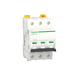 Schneider A9F64303 Acti9 iC60A 3P 3A 6KA C Curve Breaker