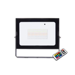 Pioled BE-PIO-0000161 LED Floodlight 50W Combat RGB IP65 includes Remote