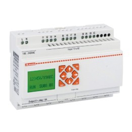 Lovato OMNI-LV-LRD20RA240 LRD20RA240 Micro PLC 100-240VAC 12inputs - 8outputs