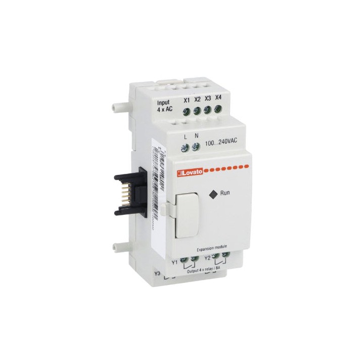 Lovato OMNI-LV-LRE08RA240 LRE08RA240 Expansion Module 100-240VAC 4inputs - 4outputs