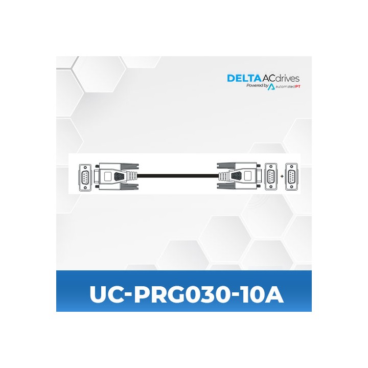 Delta UC-PRG030-10A DB9 Female to DB9 Female Programming Cable 3m