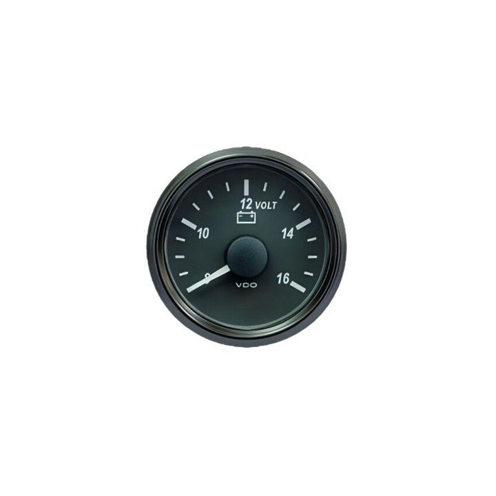 VDO A2C3832770030 Voltmeter Singleviu 52mm 12V (8v 16V)