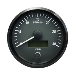 VDO Tachometer Singleviu 100mm 3000rpm 12V/24V
