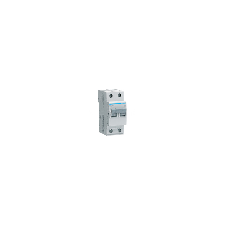 Hager MAN263Z 63A 2P 6KA C Curve Circuit Breaker