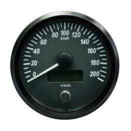 VDO Speedometer Singleviu 100mm 200 Km/h 12V/24V