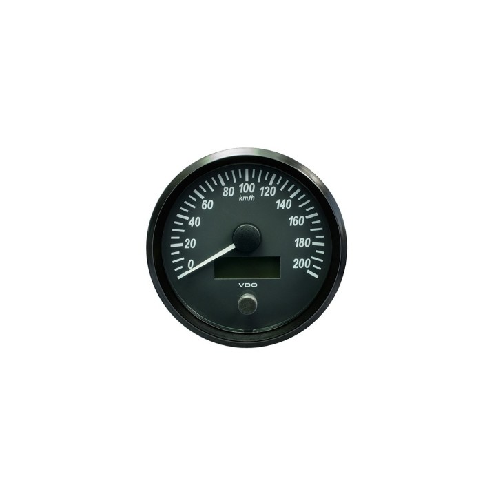 VDO A2C3832840030 Speedometer Singleviu 100mm 200 Km/h 12V/24V