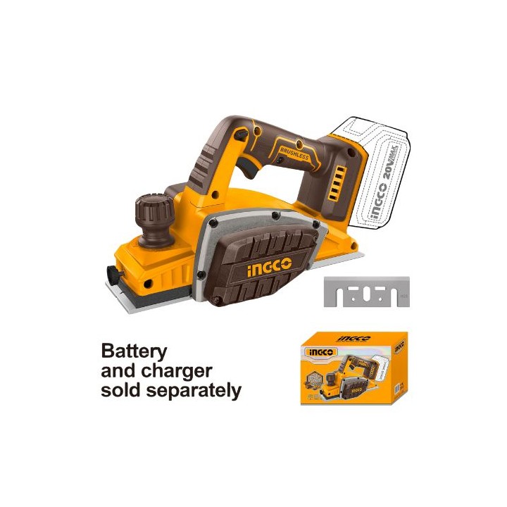 INGCO CRLI20401 Planer 20V PS+ C/L 82X2MM