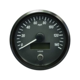 VDO Speedometer Singleviu 100mm 140 Mph 12V/24V (gauge Only)