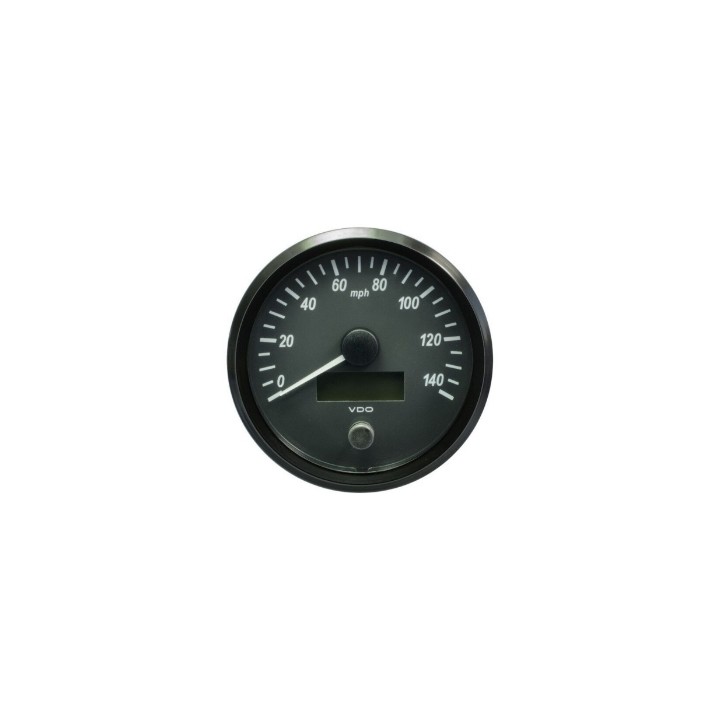 VDO A2C3832850001 Speedometer Singleviu 100mm 140 Mph 12V/24V (gauge Only)