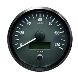 VDO Speedometer Singleviu 100mm 120 Km/h 12V/24V